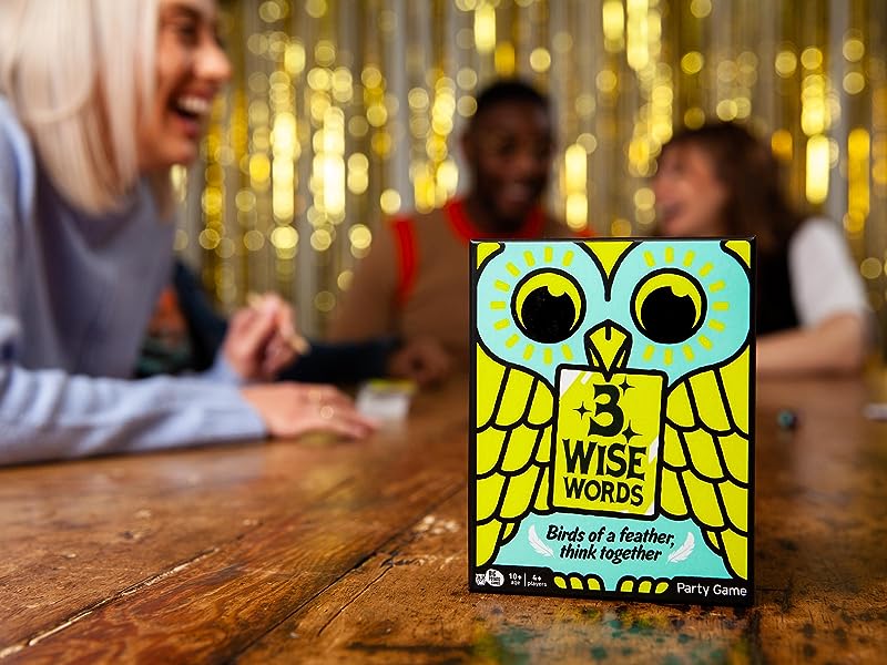 3 Wise Words by Big Potato Games -Birds of a feather, think together! Sold by Board Hoarders