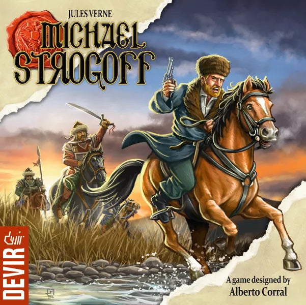 Michael Strogoff board game by Devir Games. Sold by Board Hoarders