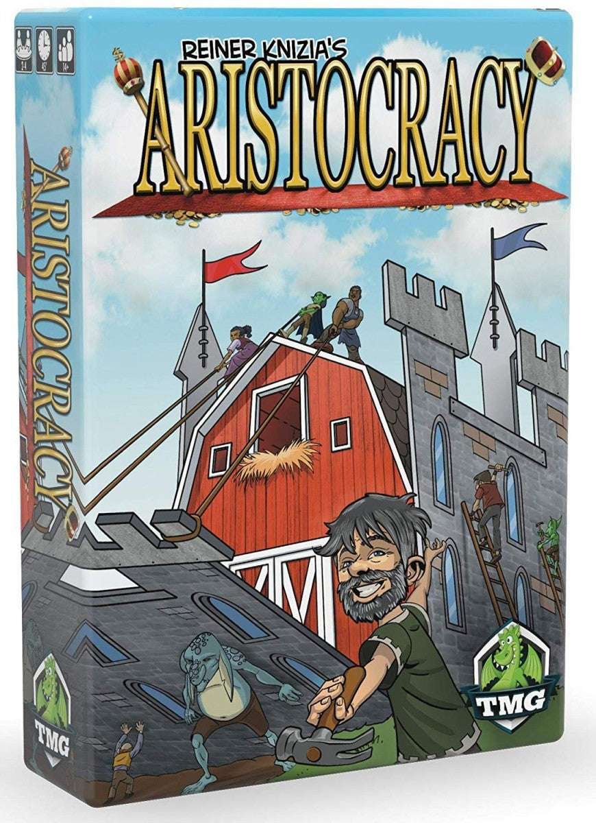 Aristocracy - a great area control, set collecting game by renowned designer Reiner Knizia. Sold by Board Hoarders