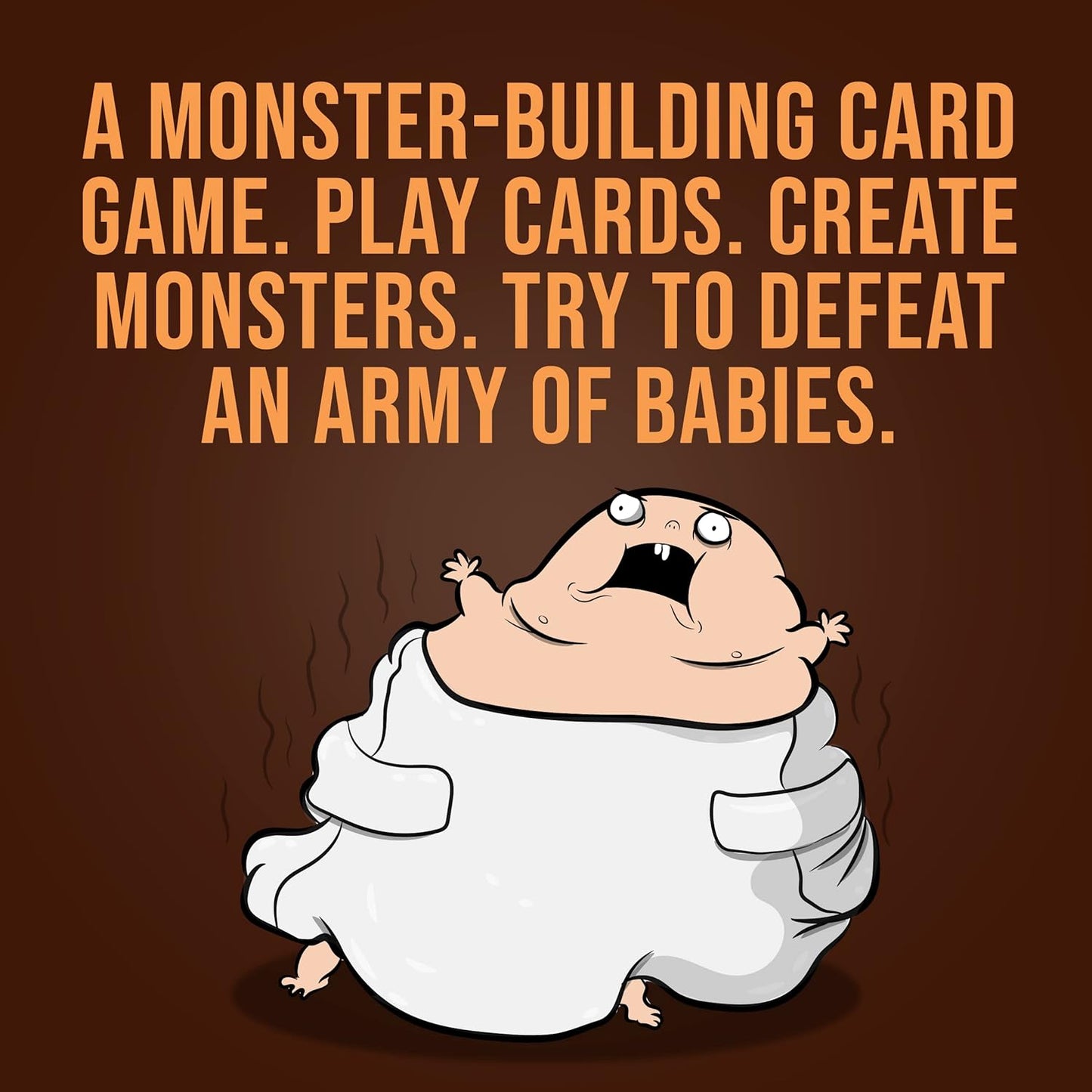 <span style="font-size: 0.875rem;">Bears vs Babies - </span> a card game in which you build handsome, incredible monsters who go to war with horrible, awful babies. Sold by Board Hoarders