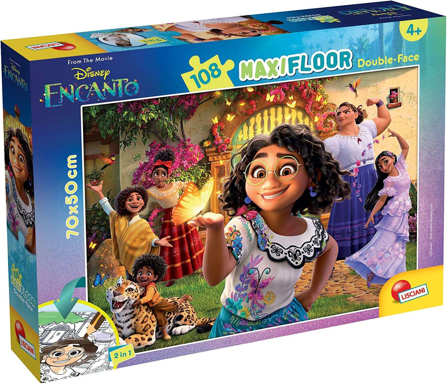 Disney Encanto 108 Piece Maxi Floor Puzzle. Sold by Board Hoarders