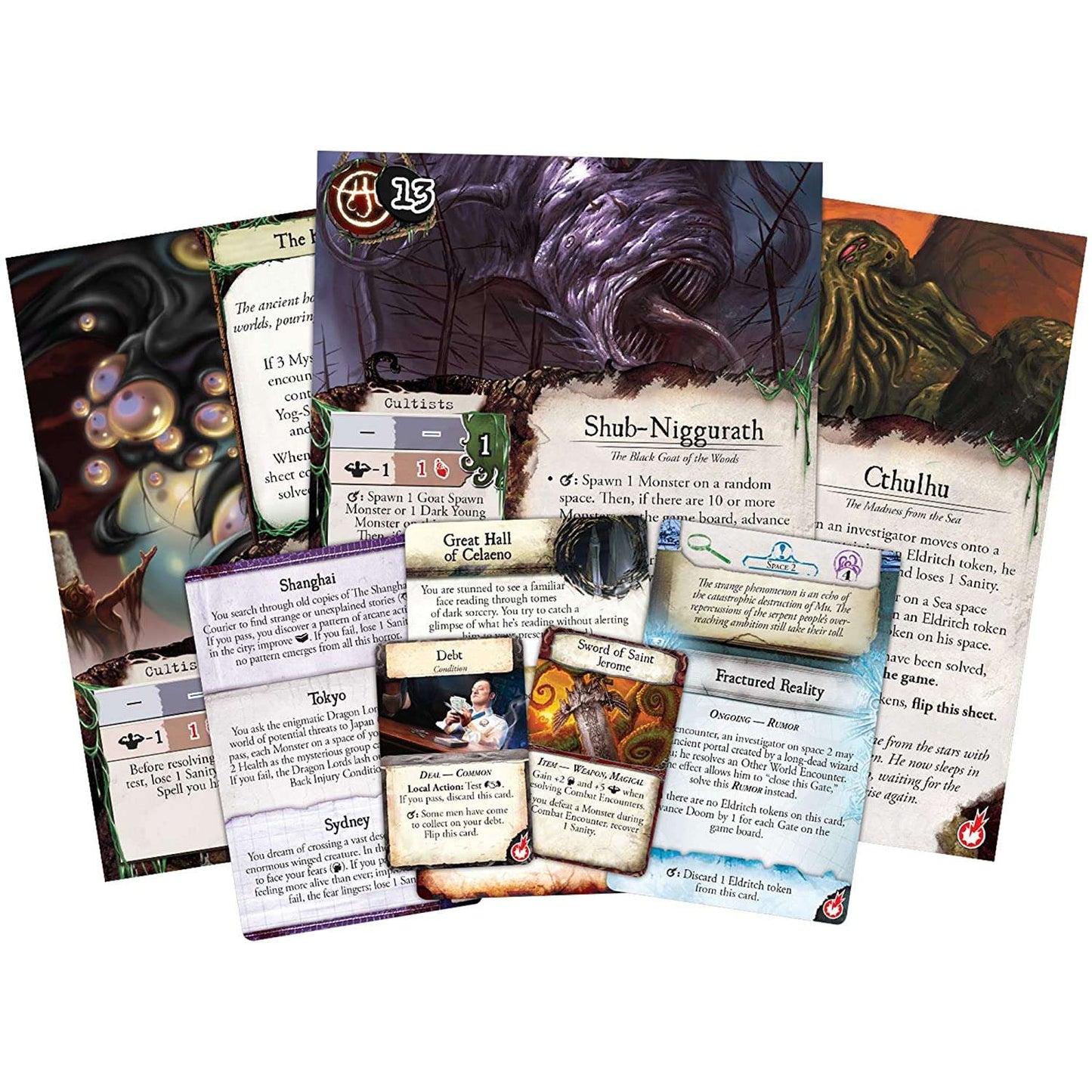 Eldritch Horror - A Global Tale of Mystery and Horror. Board Game Fantasy Flight Games. Sold by Board Hoarders
