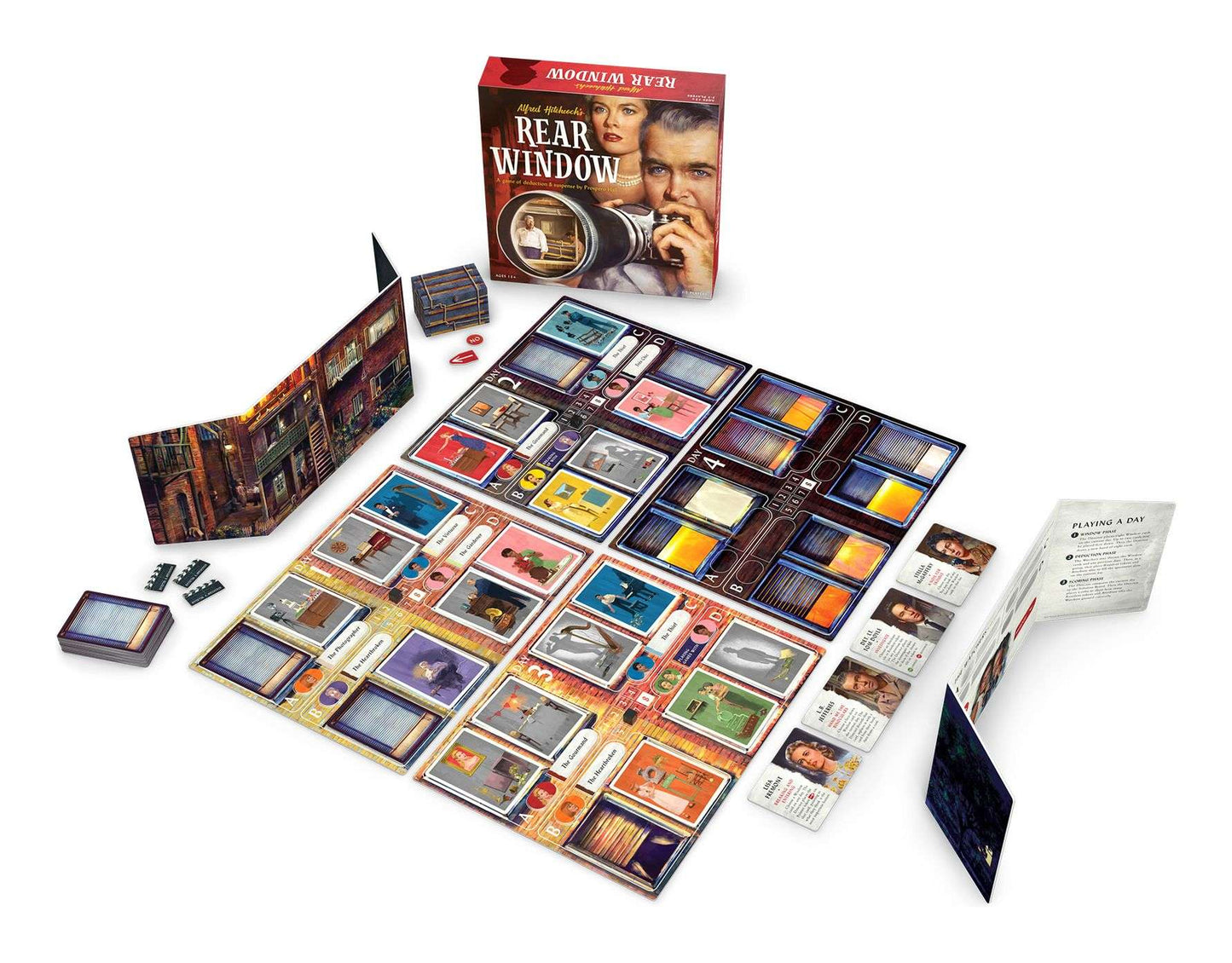Experience the Hitchcock classic Rear Window from the comfort of your home in this great game by Funko. Sold by Board Hoarders