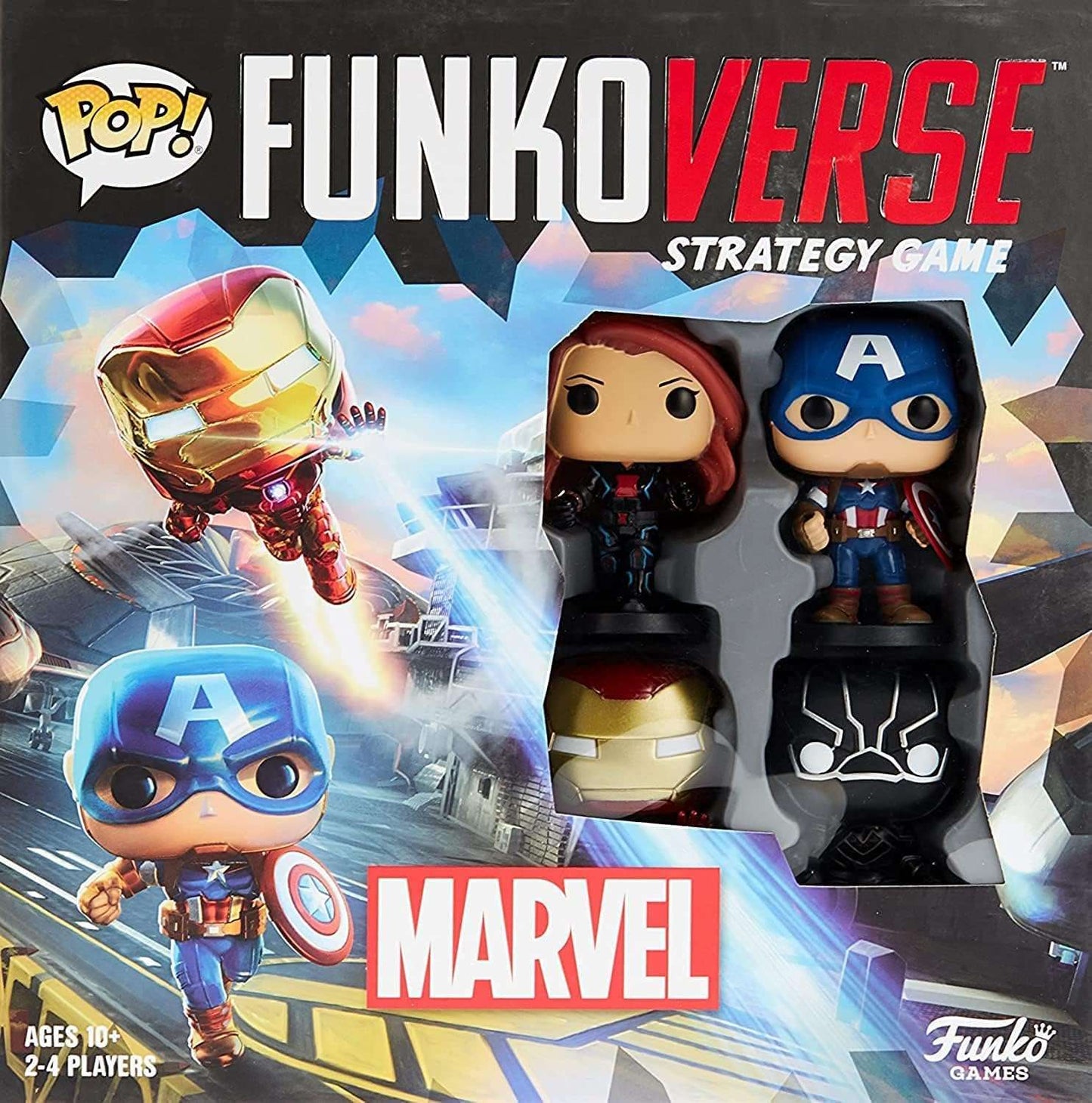 Marvel Funkoverse Strategy Game - 4 Figure Pack