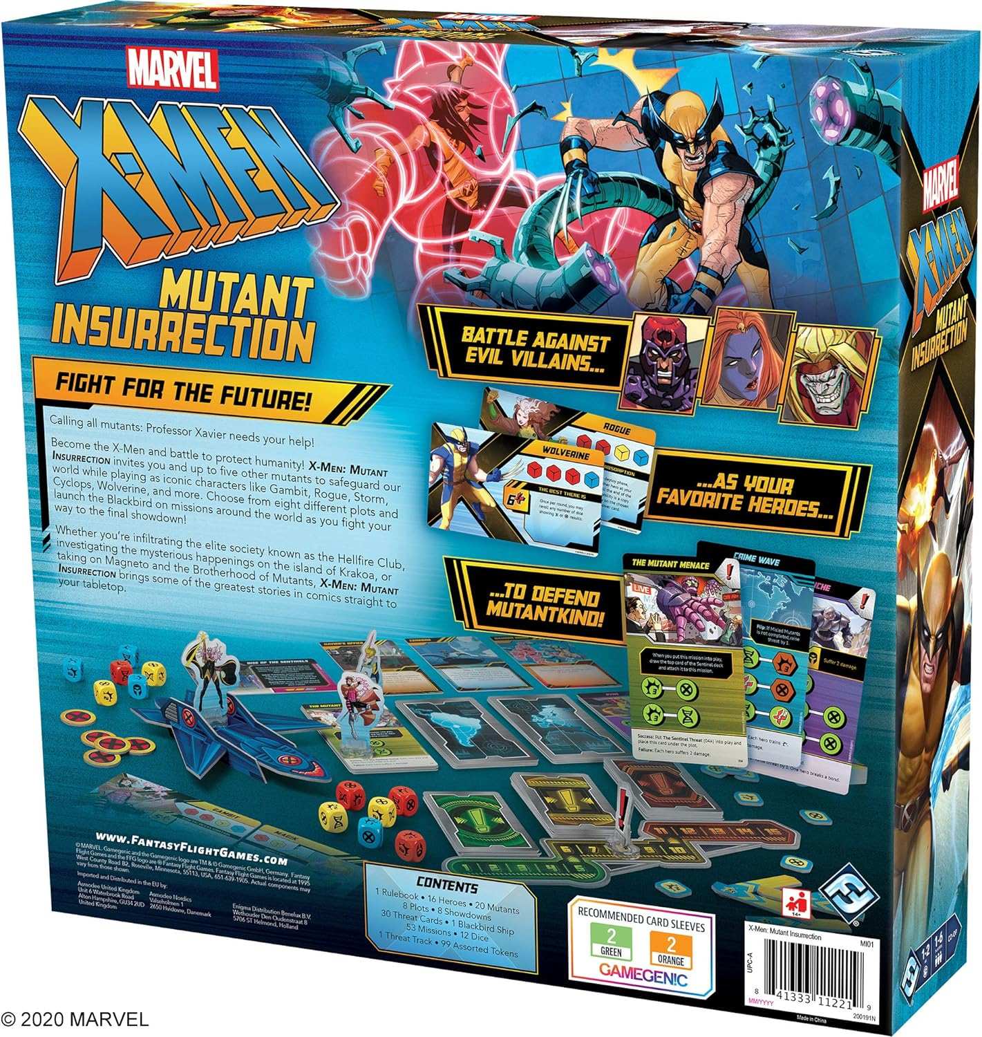 Marvel X-Men Mutant Insurrection. Fantasy Flight Games. Sold by Board Hoarders