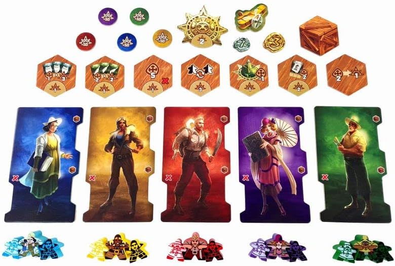 Quetzal Board Game GIGAMIC