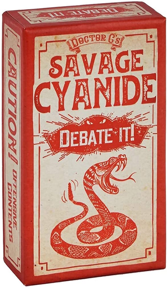 Savage Cyanide Debate It - a brilliant party game for 3 and more players!