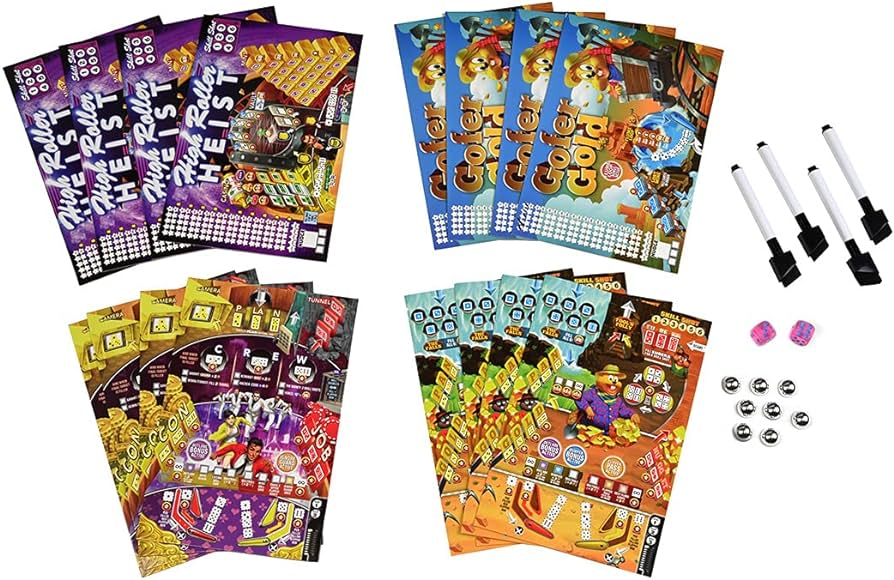 Super-Skill Pinball: Ramp It Up- a the arcade classic brought to the tabletop with art, atmosphere, and roll-and-write mechanisms. This is a standalone sequel to Super-Skill Pinball: 4-Cade that you can play solo, with up to four people in a single box, or with even more people with multiple copies.