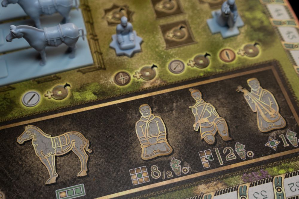 Terracotta Army Board & Dice