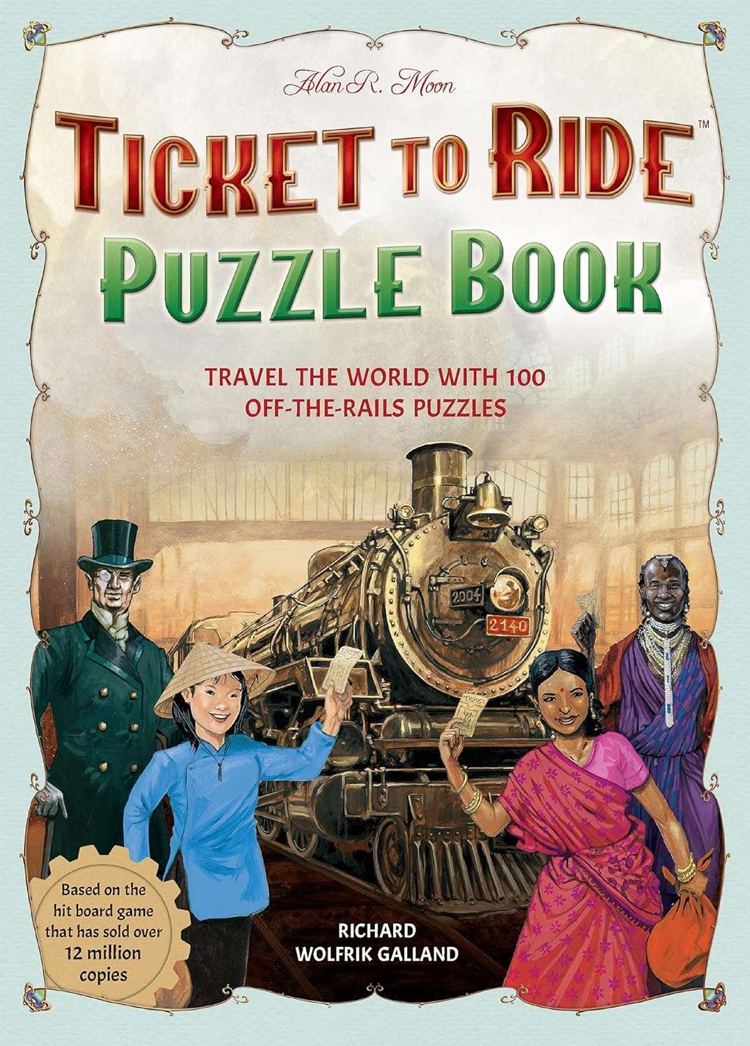 Ticket to Ride Puzzle Book. Based on the award-winning board game, this book is packed full of 100 original, colourful and exciting challenges for puzzlers and board-game enthusiasts alike.
