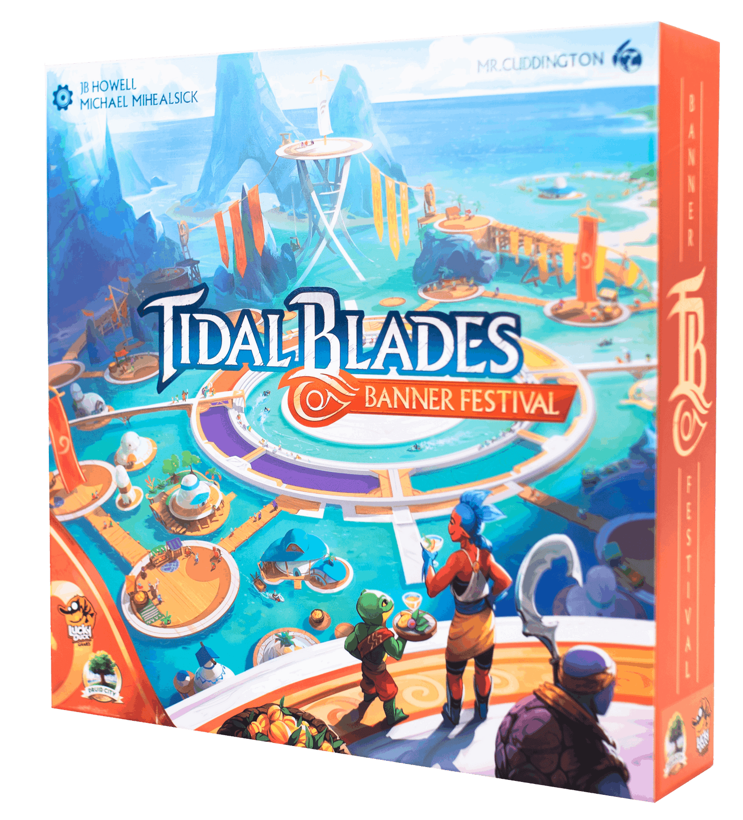 Tidal Blades Banner Festival Lucky Duck Games