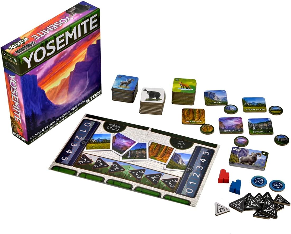 Yosemite Board Game by Wizkids. Sold by Board Hoarders