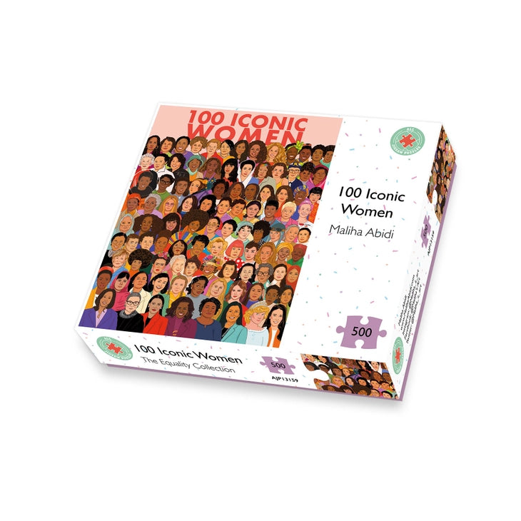100 Iconic Women 500 Piece Jigsaw Puzzle All Jigsaw Puzzles