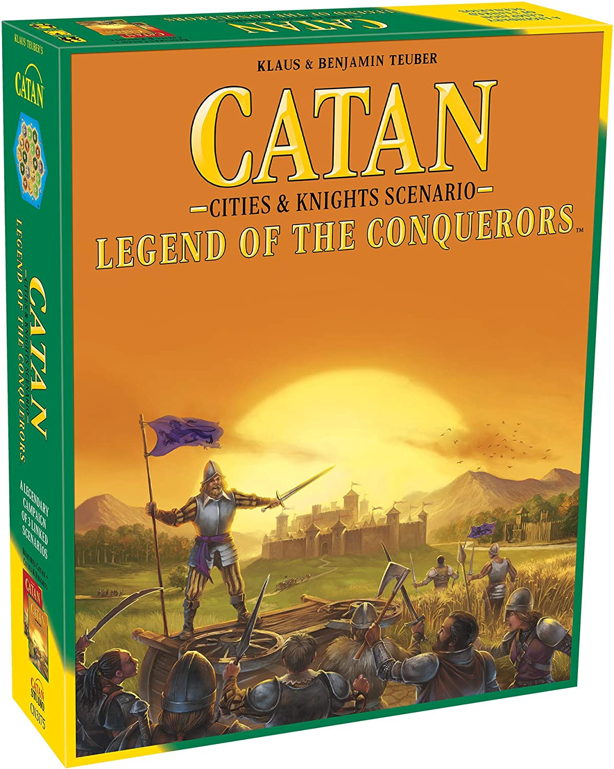 Catan Legend of The Conquerors (Cities and Knights Scenario) Expansion Catan