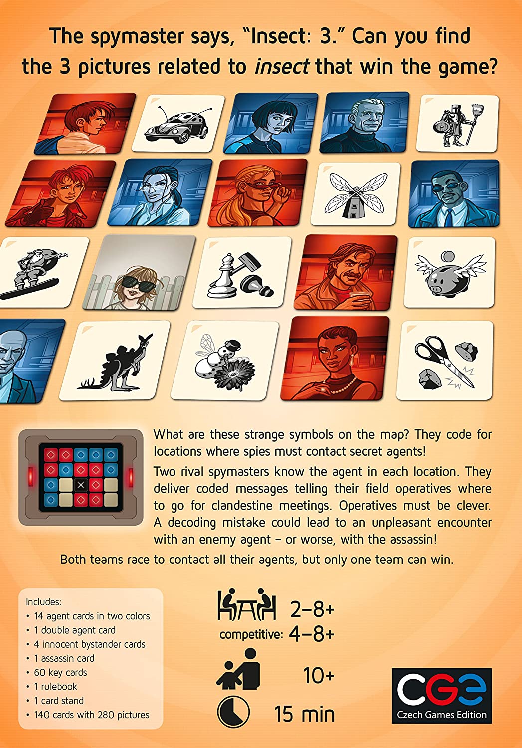 Codenames Pictures Czech Games Edition