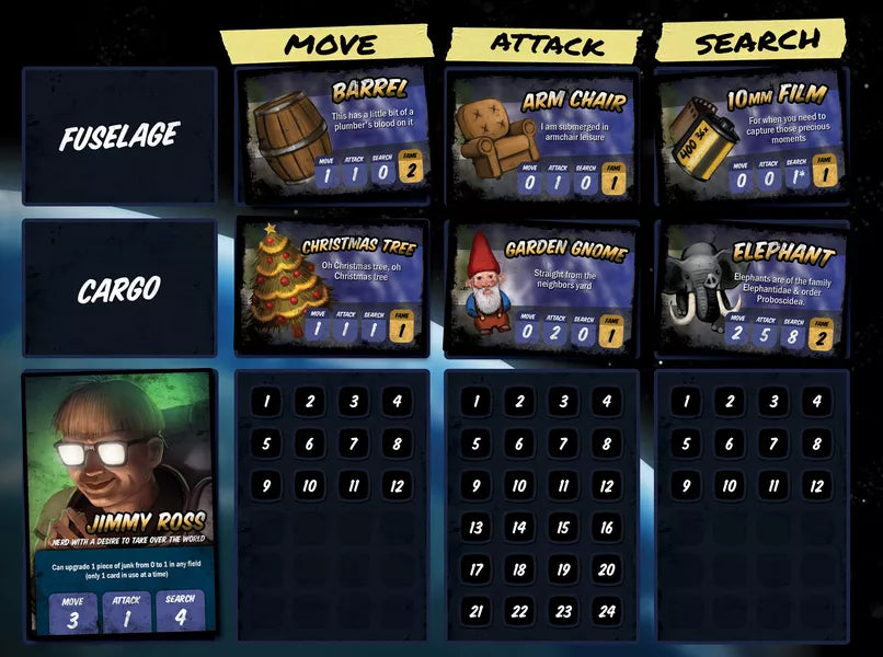 Space Junk Lamp Light Games