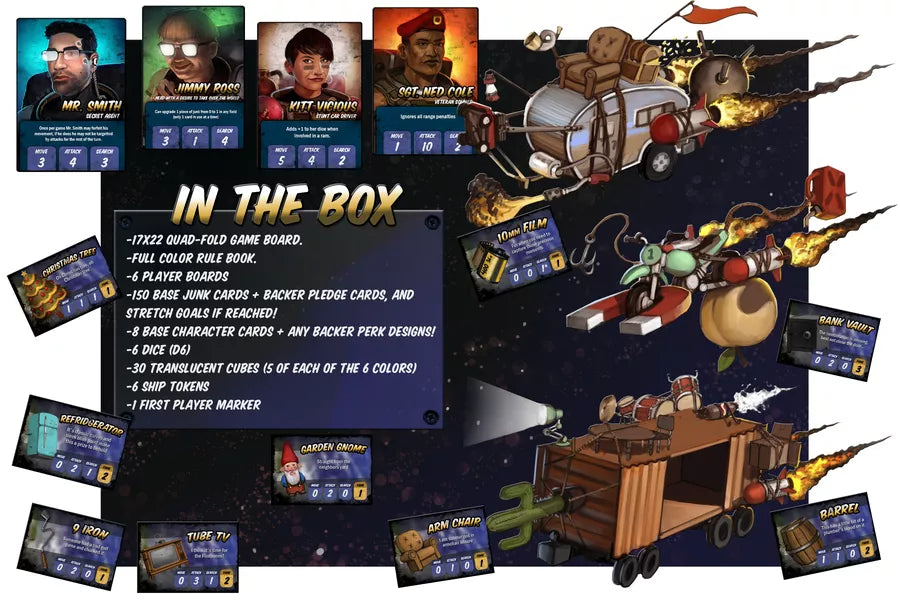 Space Junk Lamp Light Games