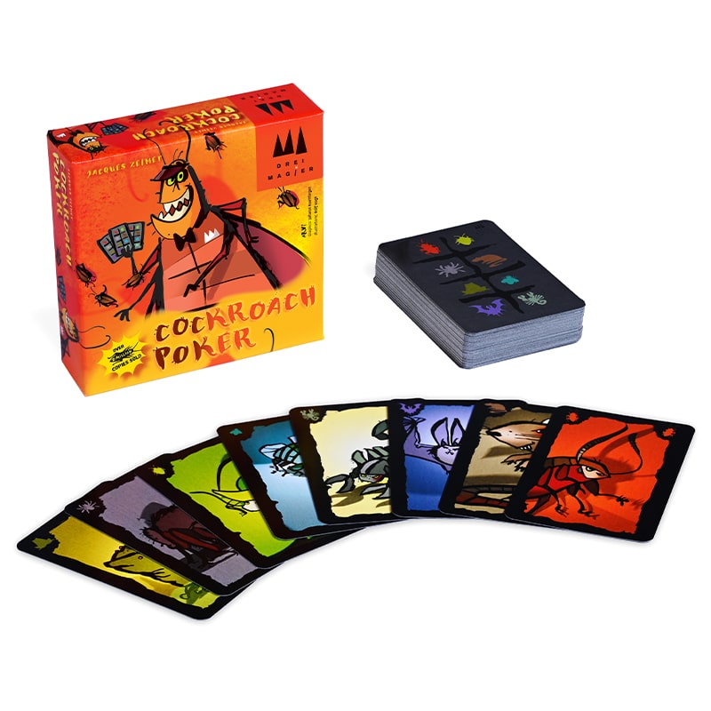 Cockroach Poker Three Magicians