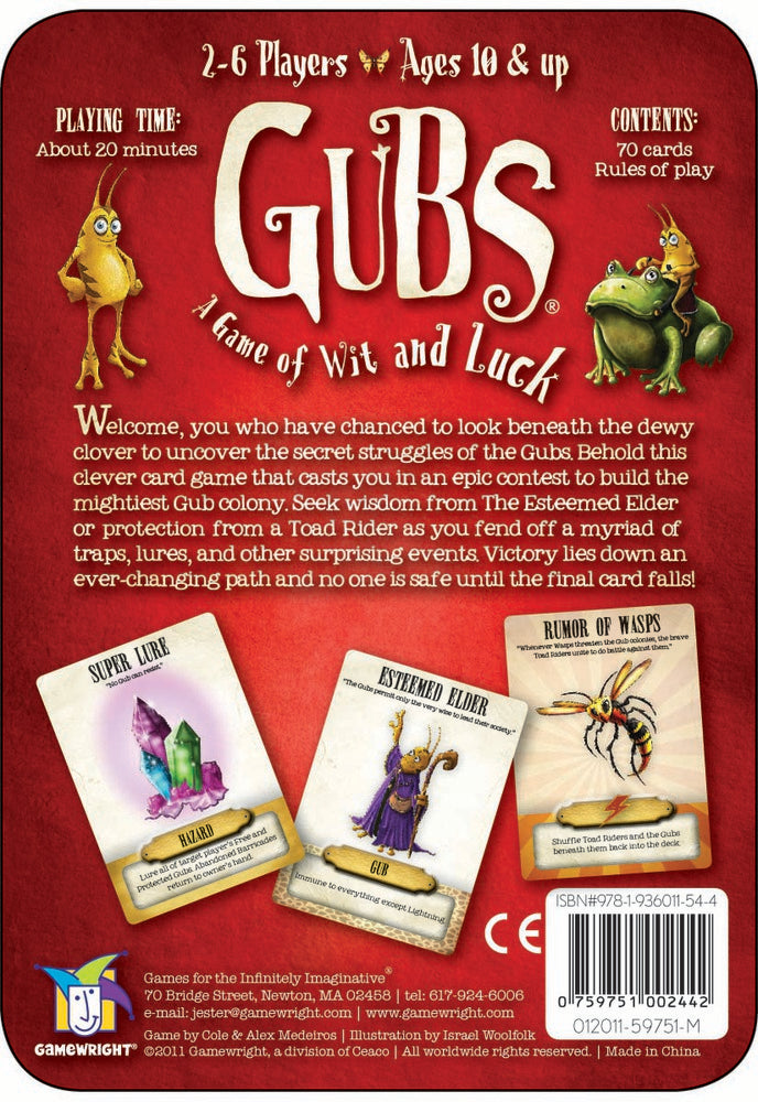 GUBS Gamewright