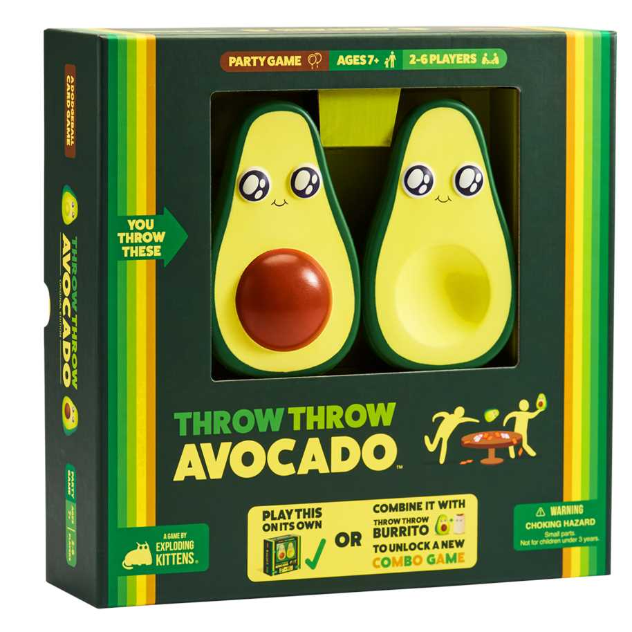 Throw Throw Avocado Exploding Kittens