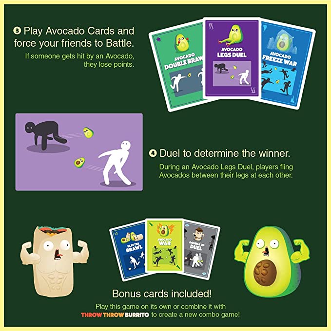 Throw Throw Avocado Exploding Kittens