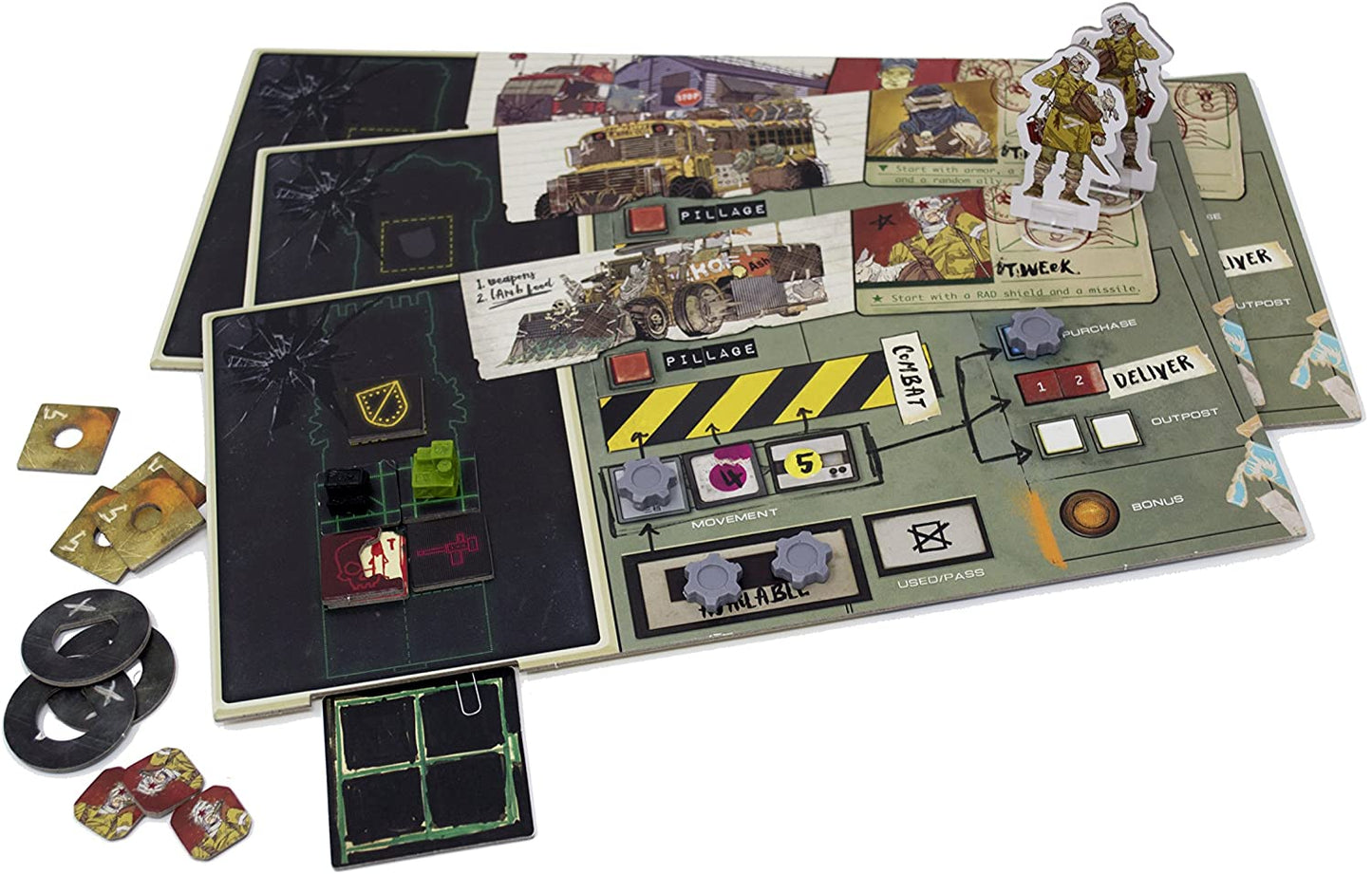 Wasteland Express Delivery Service Pandasaurus Games