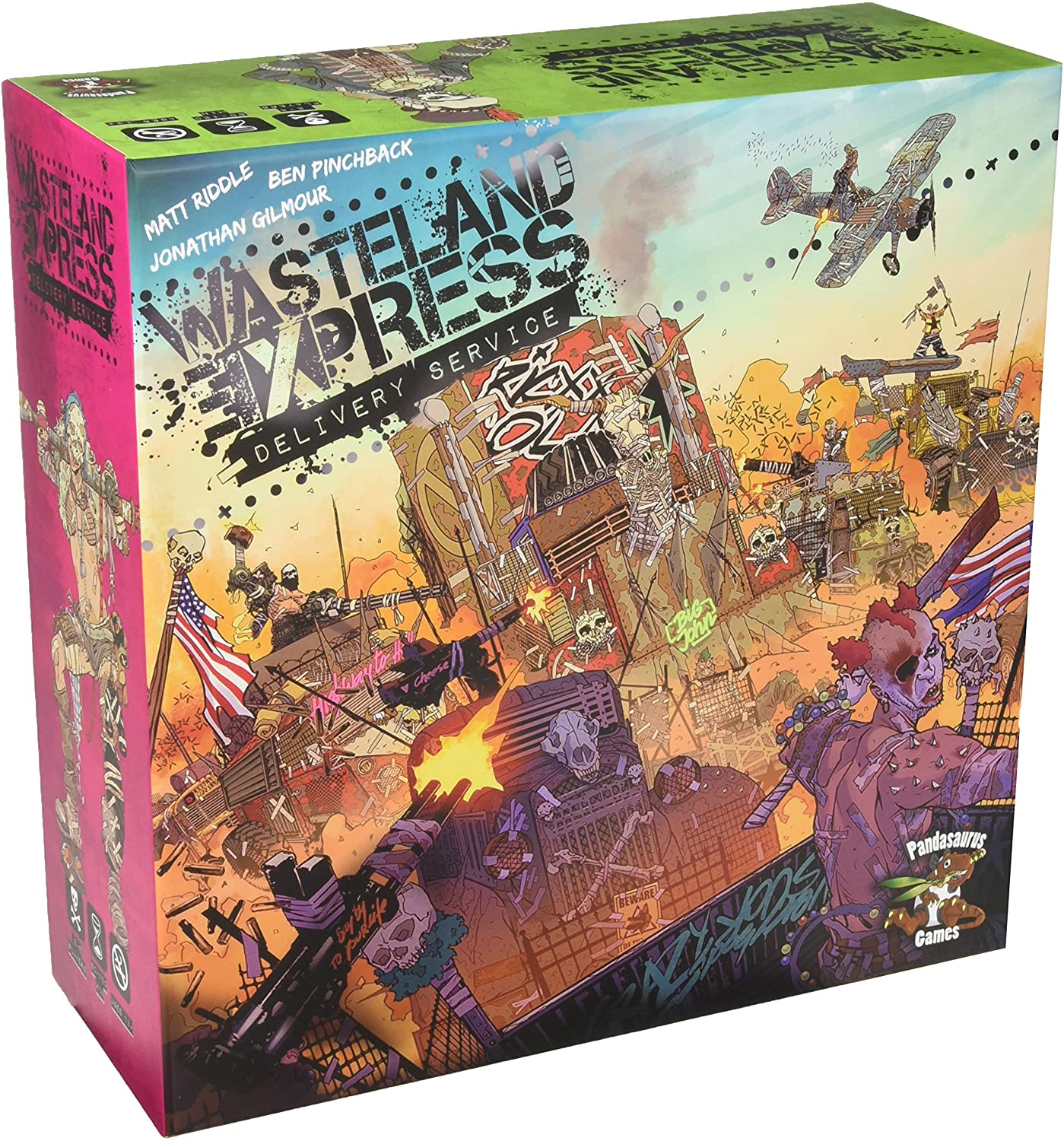 Wasteland Express Delivery Service Pandasaurus Games