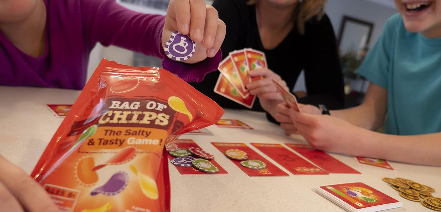 Experience the fun with Bag of Chips - a great game where you'll be constantly making tough decisions to score big! Sold by Board Hoarders