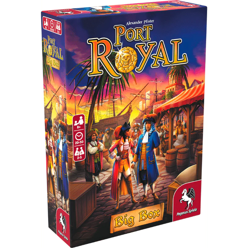 Port Royal Big Box - Hire ships and crew, complete missions, and conquer the dreaded Ares pirates!
