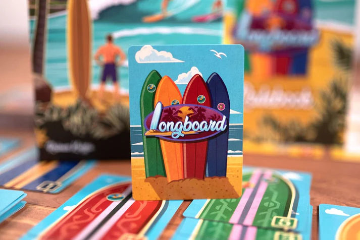 Longboard Card Game by Reiner Knizia. Sold by Board Hoarders