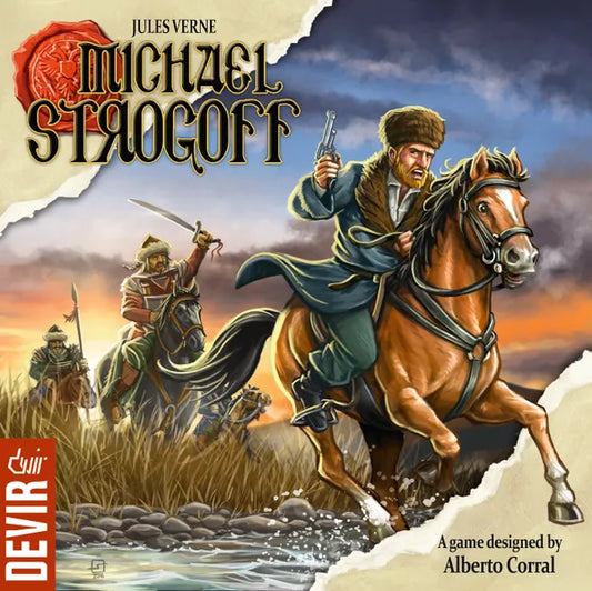 Michael Strogoff board game by Devir Games. Sold by Board Hoarders