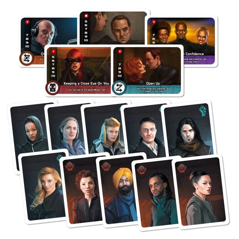 The Resistance is a party game of deduction for 5 to 10 players. Sold by Board Hoarders - artwork