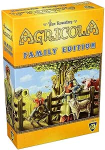 Agricola Family Edition - A simplified version of the classic worker-placement farming game suitable for children as young as eight. Sold by Board Hoarders