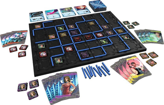 Experience the thrill of fast-paced cyberspace competition in Android Mainframe, a sophisticated strategy game for 2-4 players set in the Android Universe. Board Hoarders