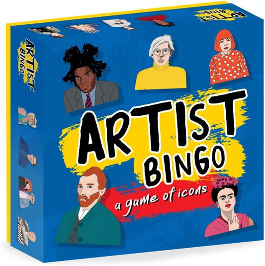 Artist Bingo: A Game of Art Icons. Bingo has never been more high-brow! Celebrate modern history's greatest and most beloved artists through the most cultured game known to humanity: Bingo!