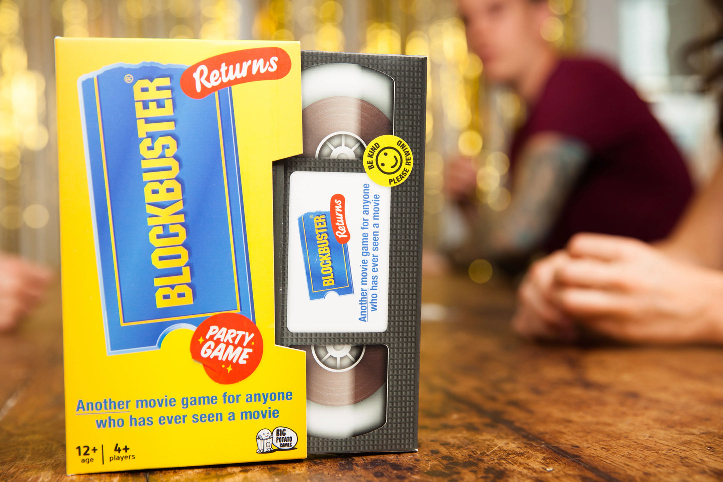 Blockbuster Returns party game by Big Potato. Sold by Board Hoarders