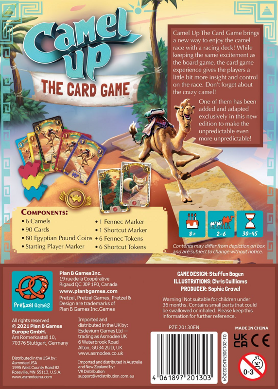 Camel Up Card Game (2nd Edition) Pretzel Games