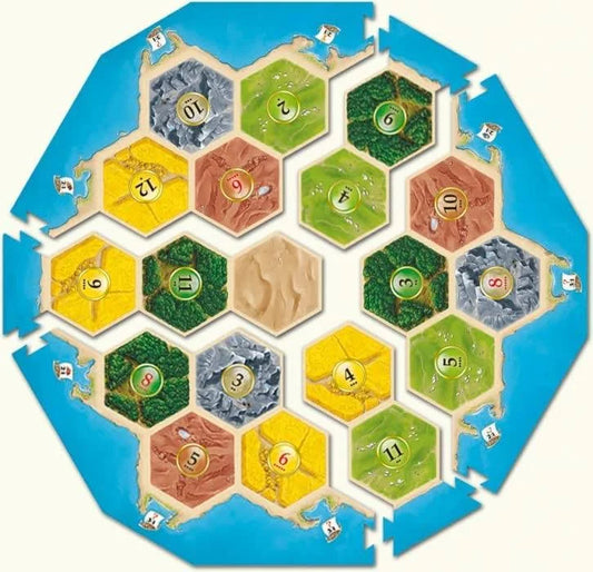 Catan Family Edition CatanCatan Family Edition CatanCatan Family Edition features a six piece reversible board allowing for more replay value than the previous Gallery Edition. Sold by Board Hoarders