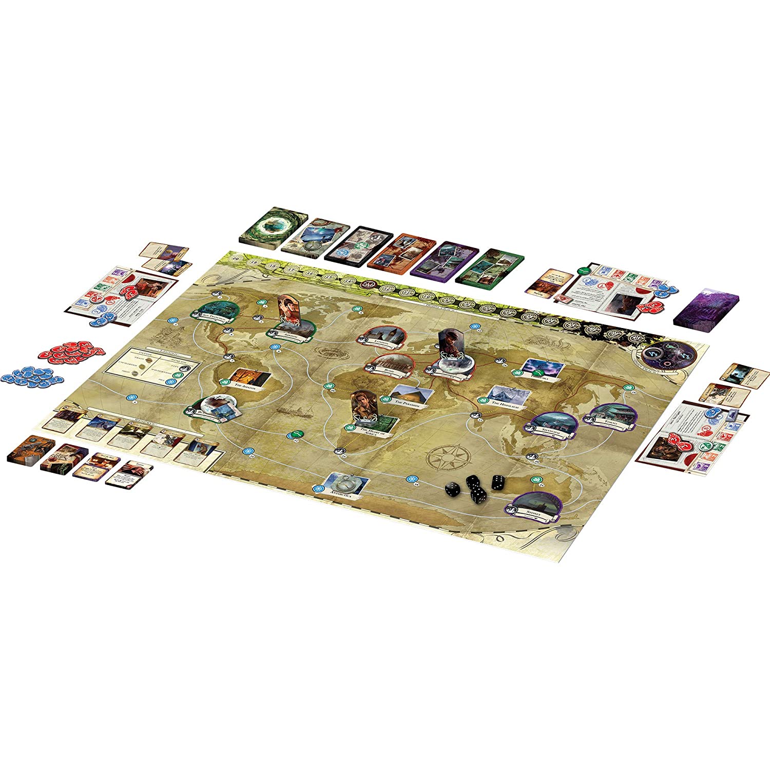 Eldritch Horror - A Global Tale of Mystery and Horror. Board Game Fantasy Flight Games. Sold by Board Hoarders