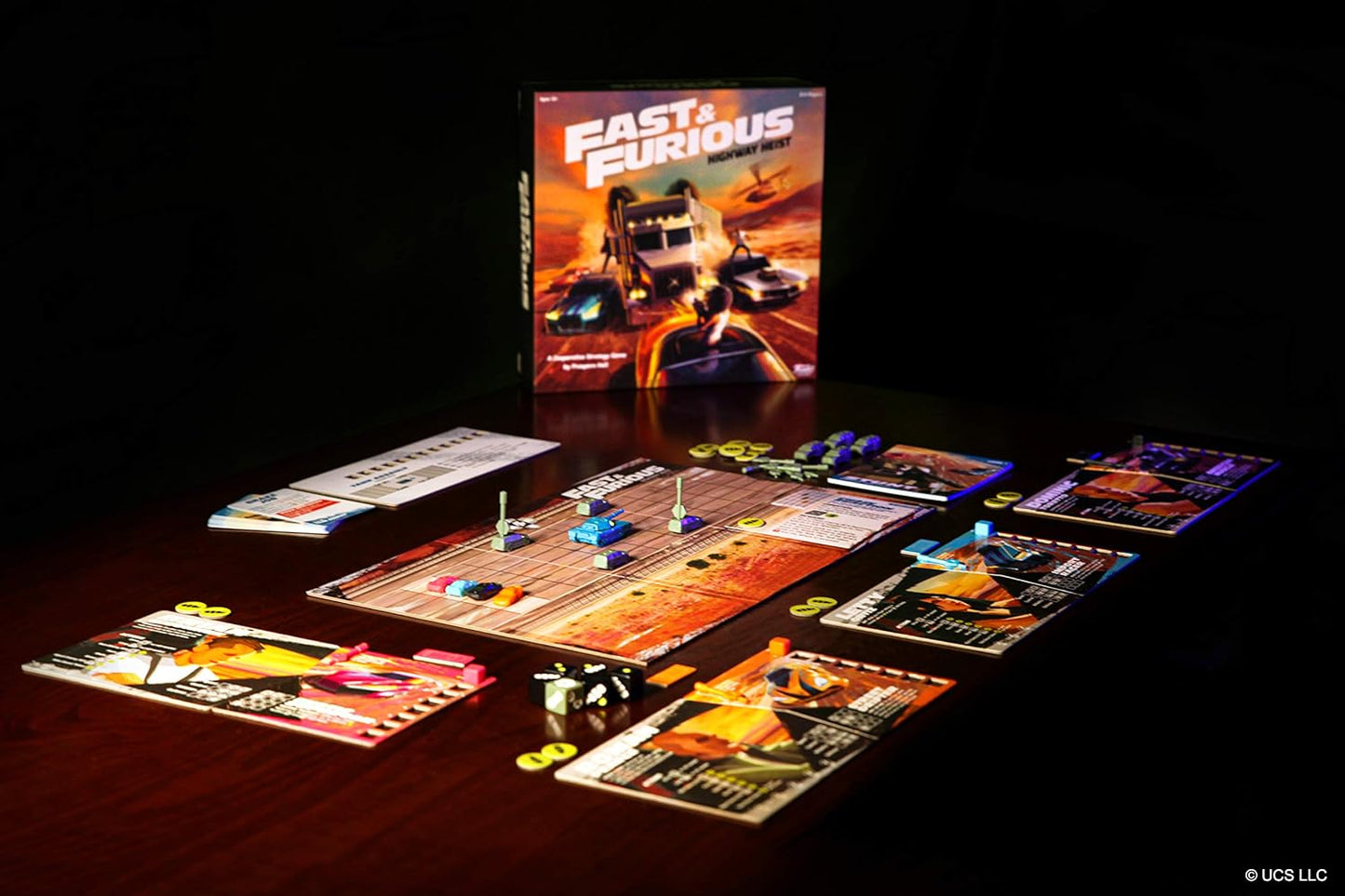 Fast & Furious Highway Heist - a high action cooperative strategy game by Prospero Hall. Sold by Board Hoarders