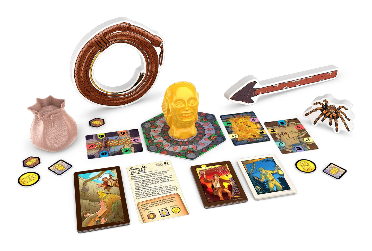 Indiana Jones Throw Me The Idol - a daring game of treasure and adventure! Funko Games. Sold by Board Hoarders