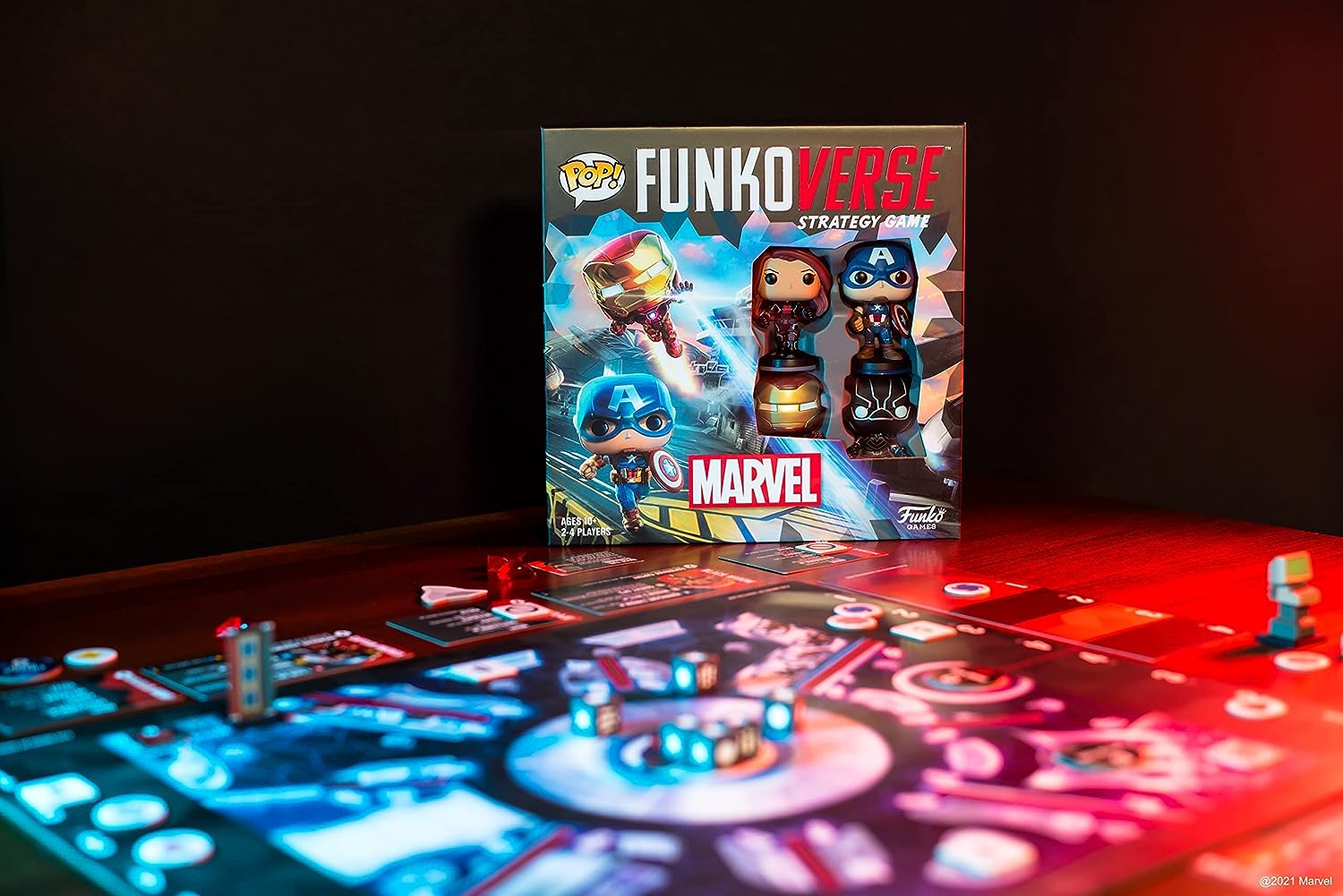 Marvel Funkoverse Strategy Game - 4 Figure Pack