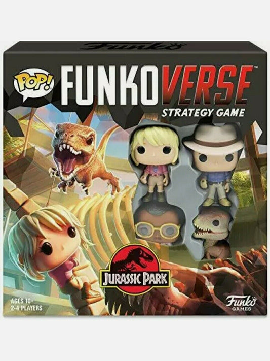 Jurassic Park Funkoverse Strategy Game - 4 Figure Pack Funko