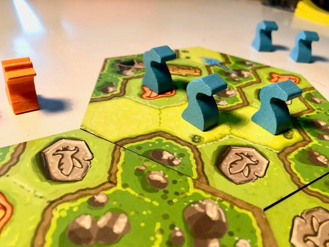 Great Plains board game 2 player by lookout games. Sold by Board Hoarders  - modular board