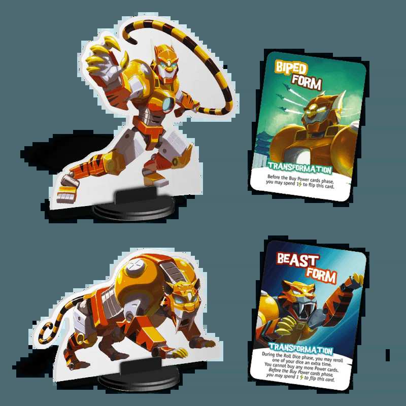 King of Tokyo Monster Pack - 04 Cybertooth IELLO