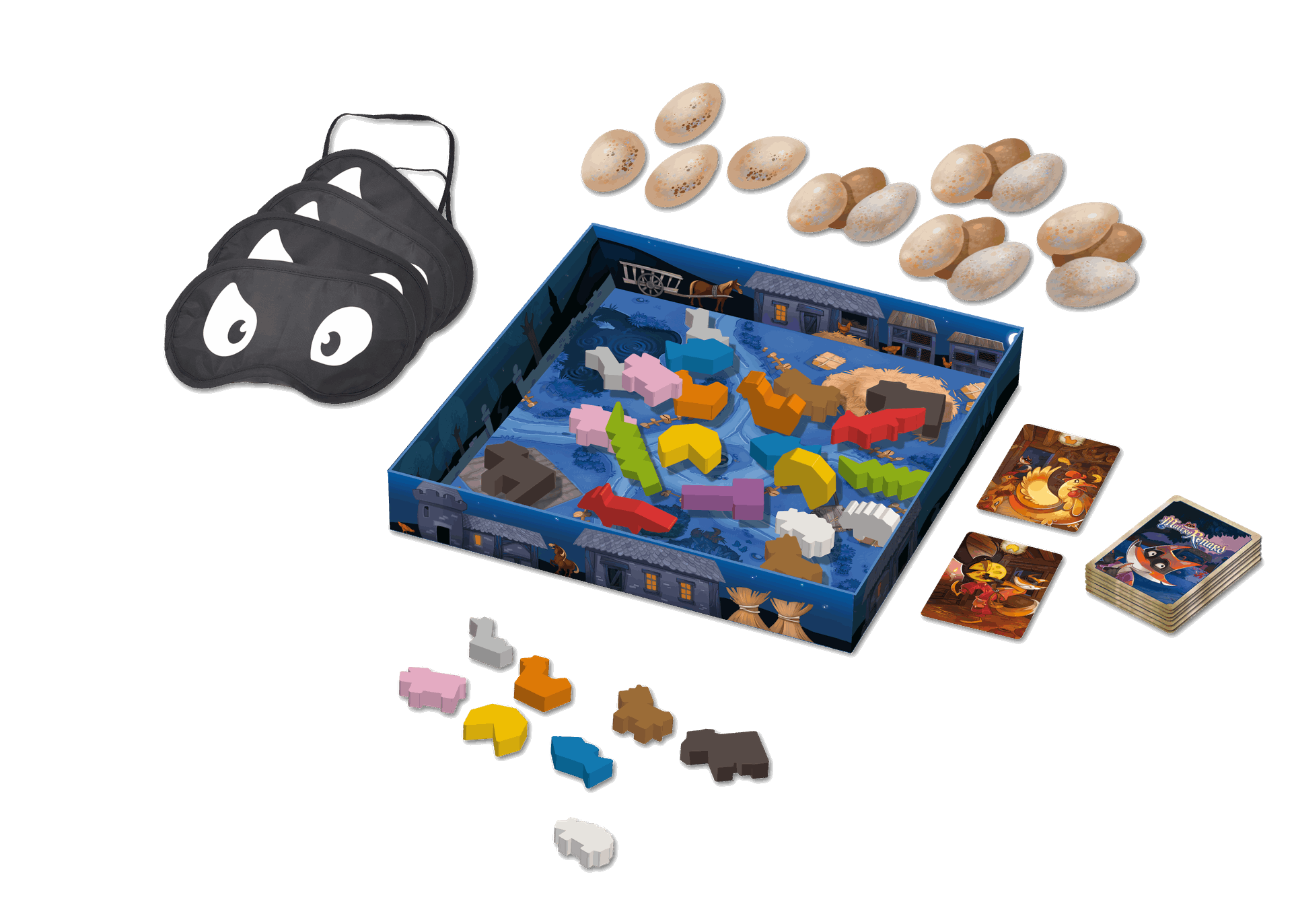 Master Fox Game by Studio H - box open