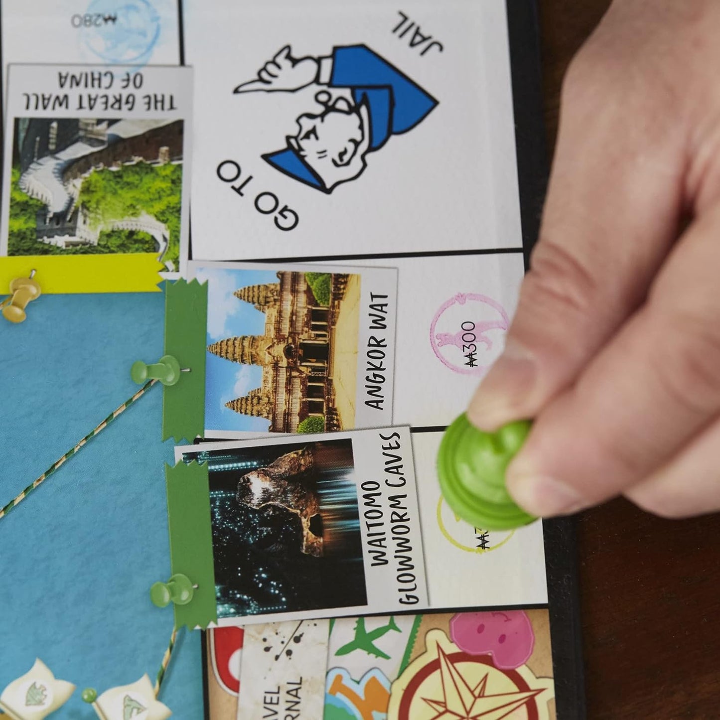 The Monopoly Travel World Tour board game is a twist on classic Monopoly board gameplay! Sold by Board Hoarders
