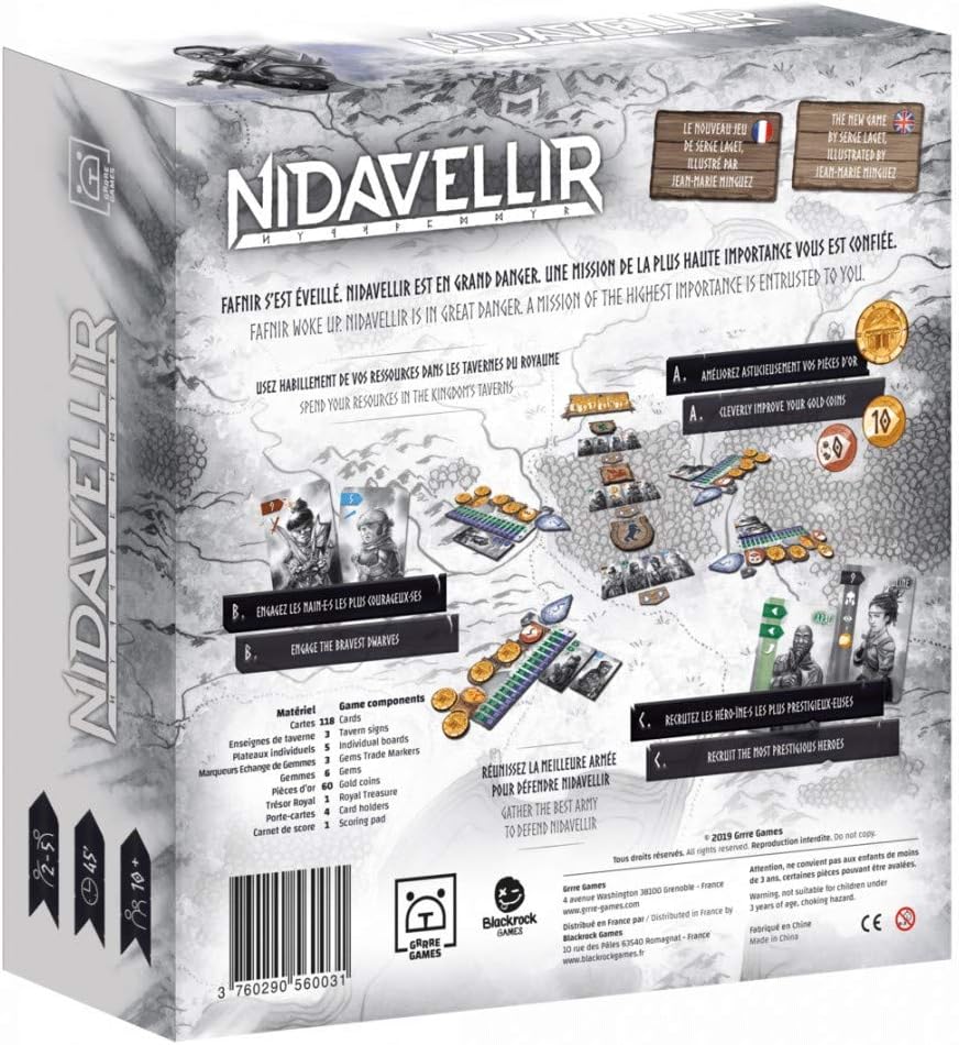 Nidavellir Board Game by Blackrock Games. Sold by Board Hoarders