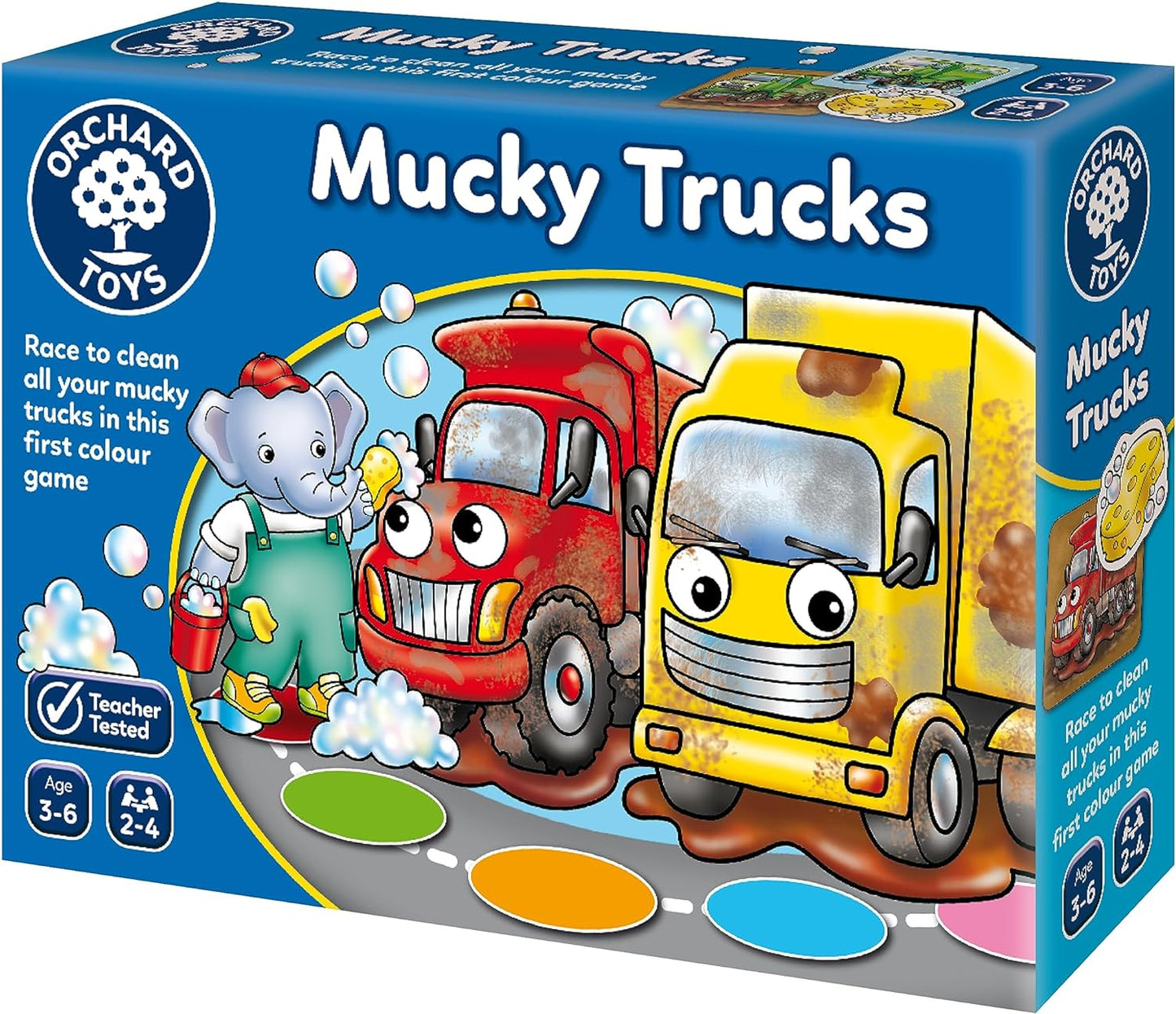 Orchard Toys Mucky Trucks Game Orchard Toys
