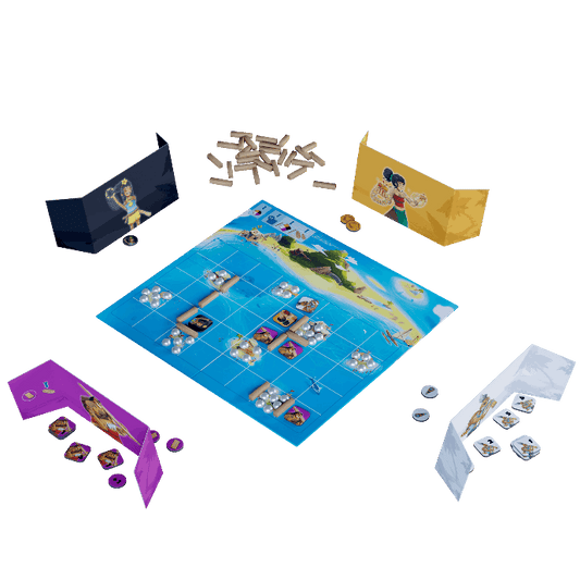 Pearladora game by La Boîte de Jeu - board